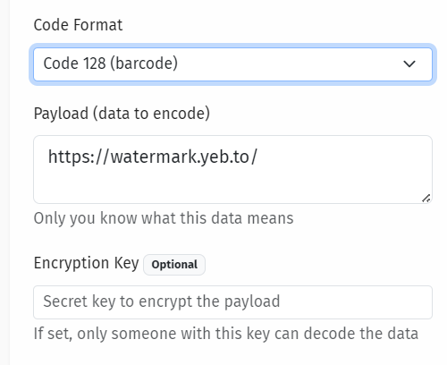 AES-256-krypterte nyttelaster