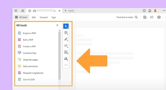 Éditeur PDF Adobe Acrobat