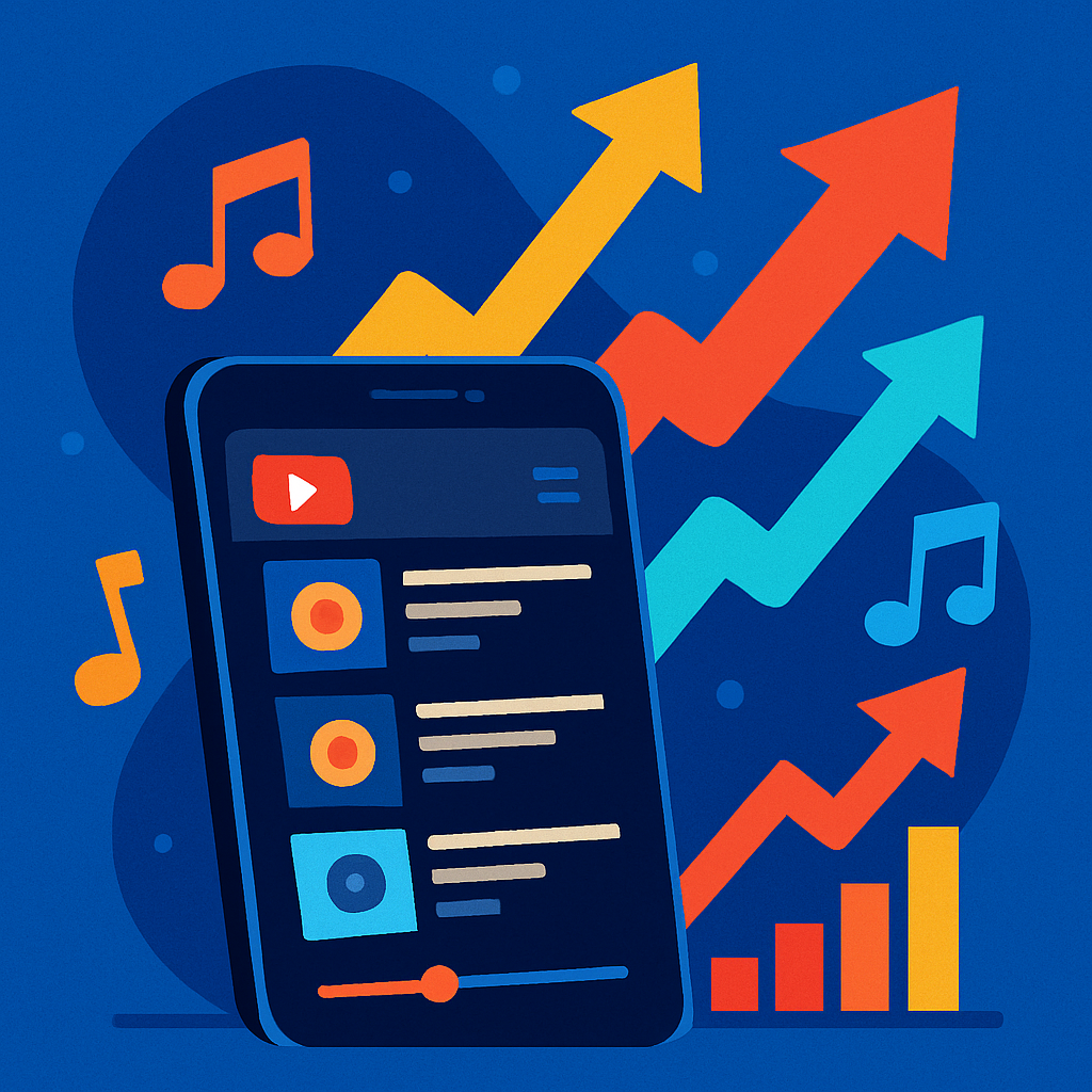 Comment les playlists YouTube améliorent les performances des chaînes musicales