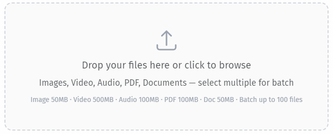Fungerer på alle filtyper